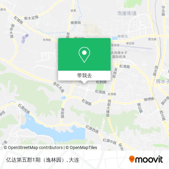 亿达第五郡1期（逸林园）地图