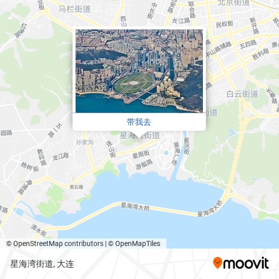 星海湾街道地图