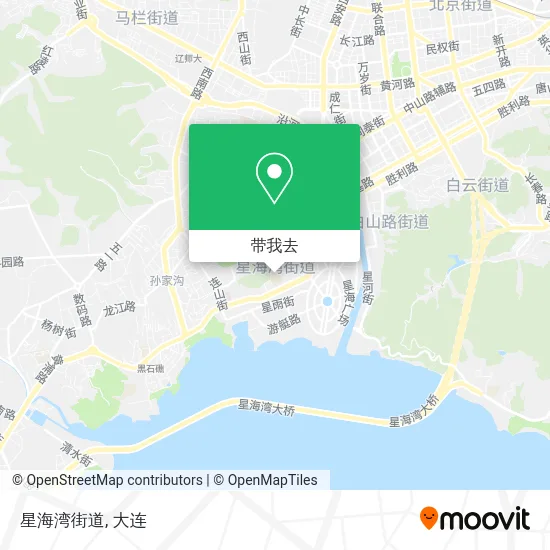 星海湾街道地图