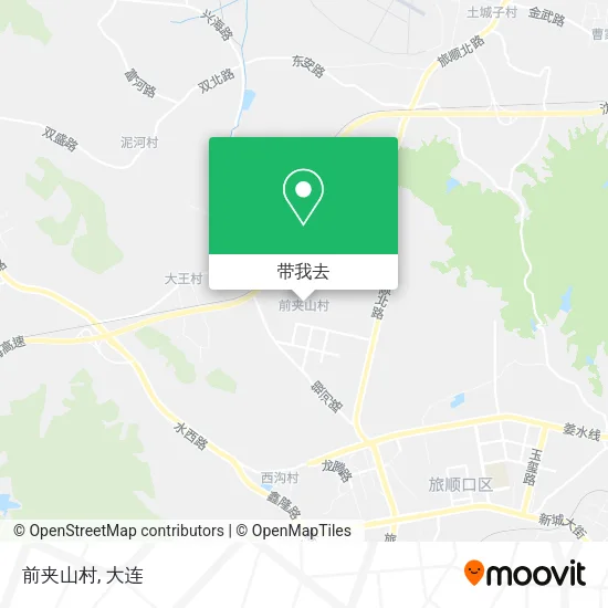 前夹山村地图