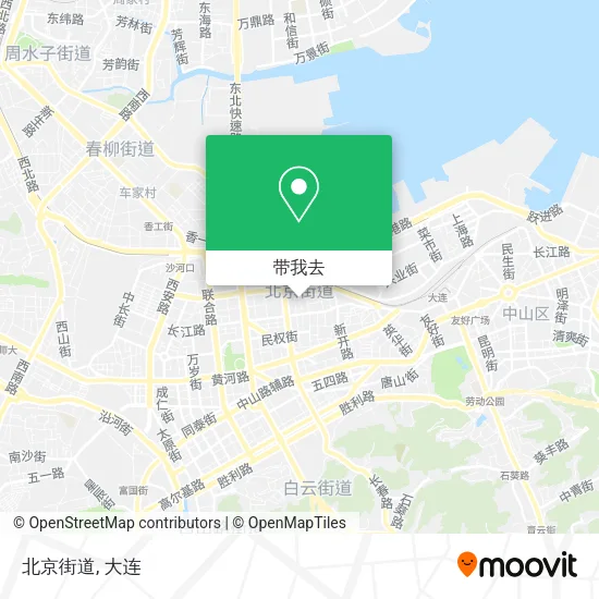 北京街道地图