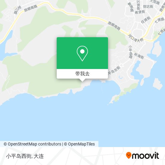小平岛西街地图