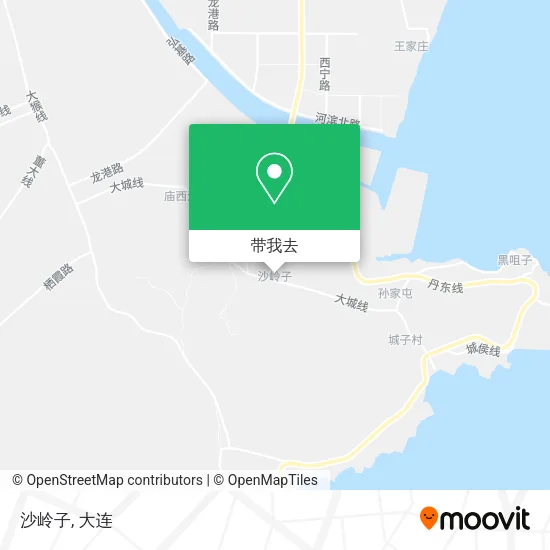 沙岭子地图