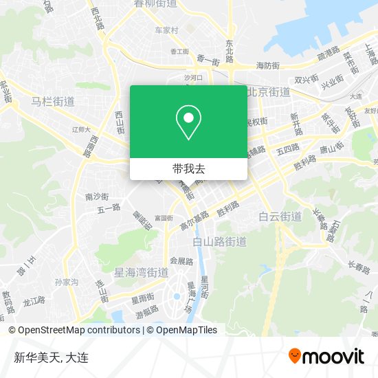 新华美天地图