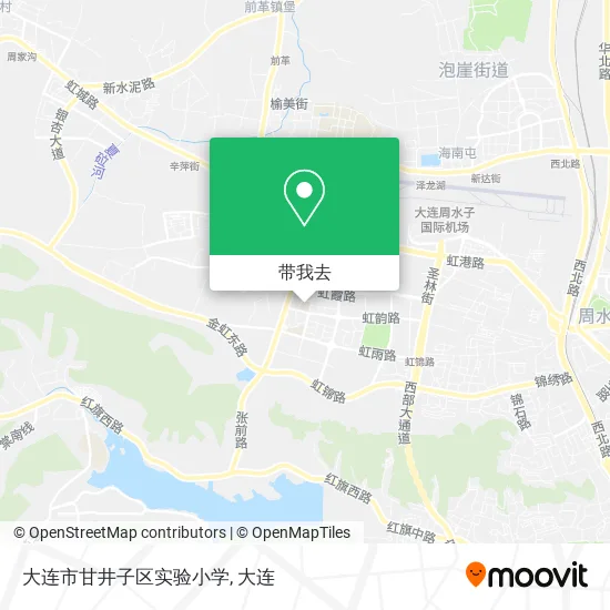 大连市甘井子区实验小学地图