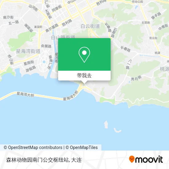 森林动物园南门公交枢纽站地图