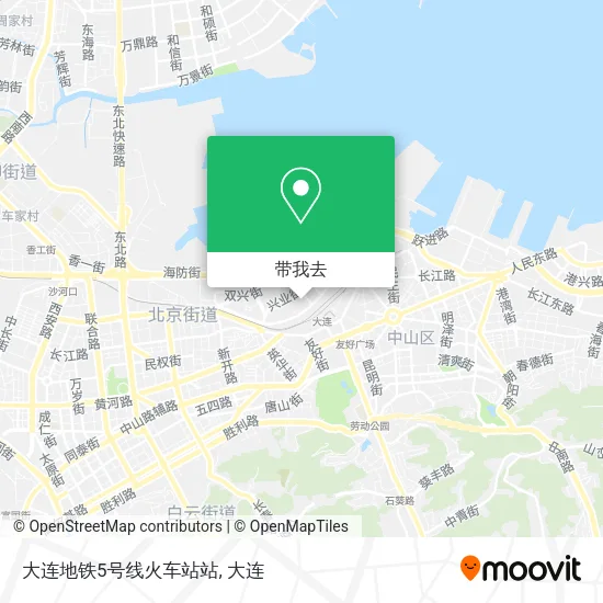 大连地铁5号线火车站站地图
