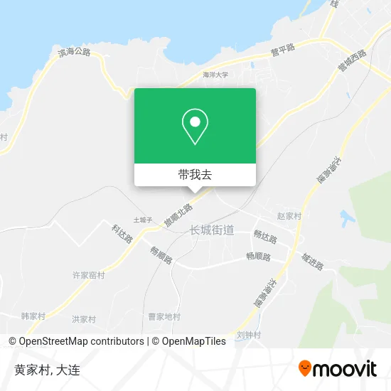 黄家村地图