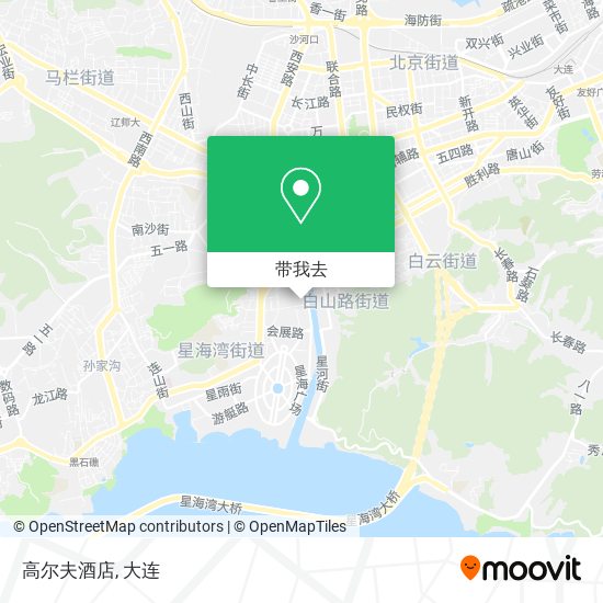 高尔夫酒店地图