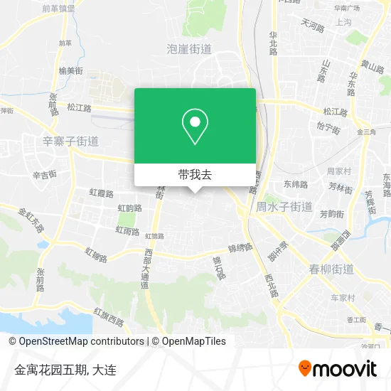 金寓花园五期地图