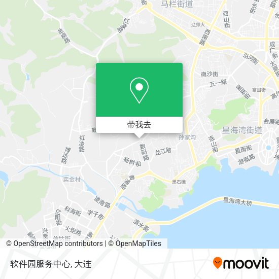 软件园服务中心地图