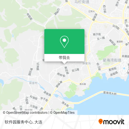 软件园服务中心地图