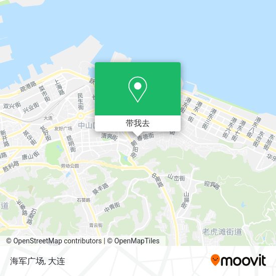 海军广场地图