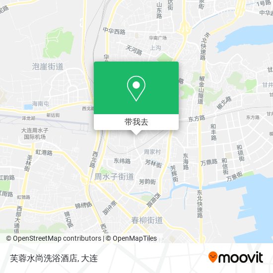 芙蓉水尚洗浴酒店地图