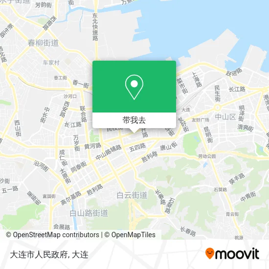 大连市人民政府地图