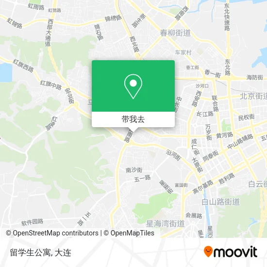 留学生公寓地图