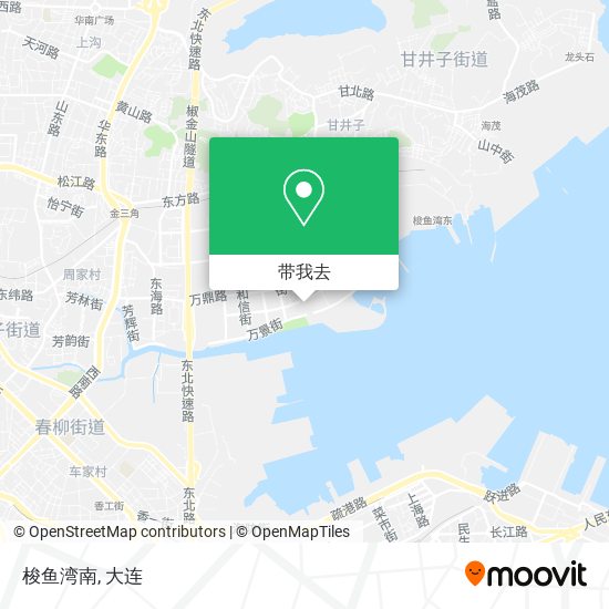 梭鱼湾南地图