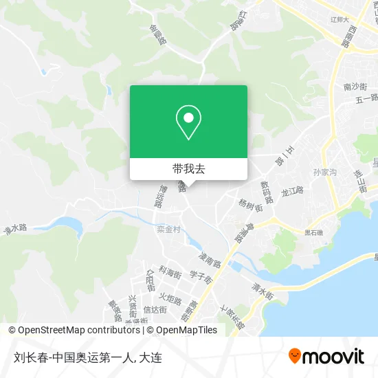 刘长春-中国奥运第一人地图