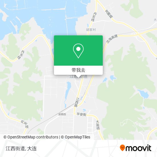 江西街道地图