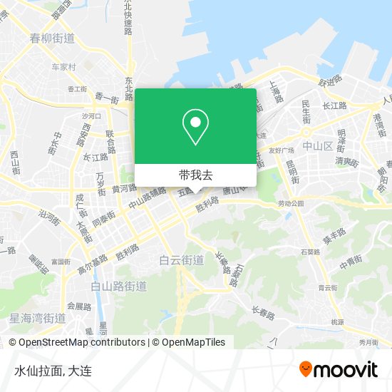水仙拉面地图