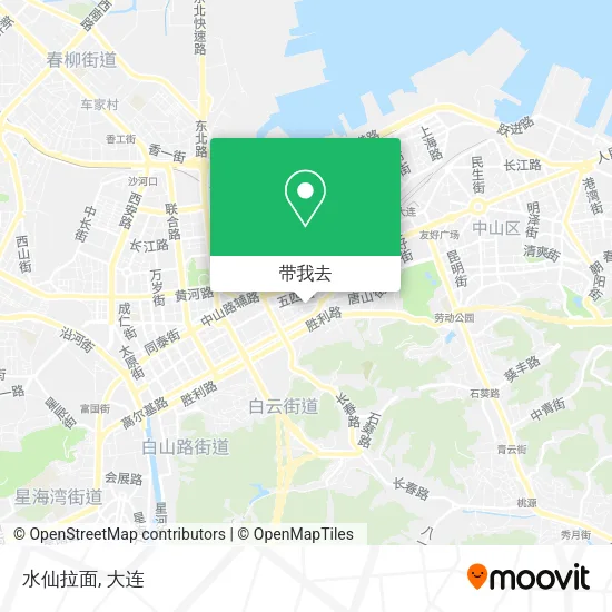水仙拉面地图