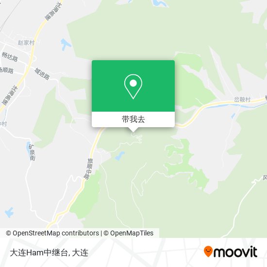 大连Ham中继台地图