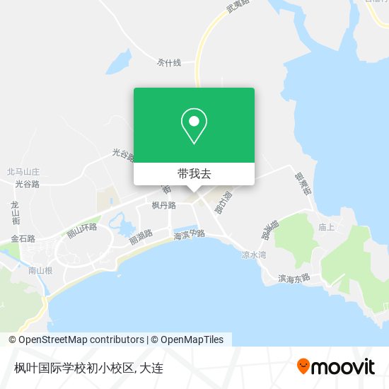 枫叶国际学校初小校区地图