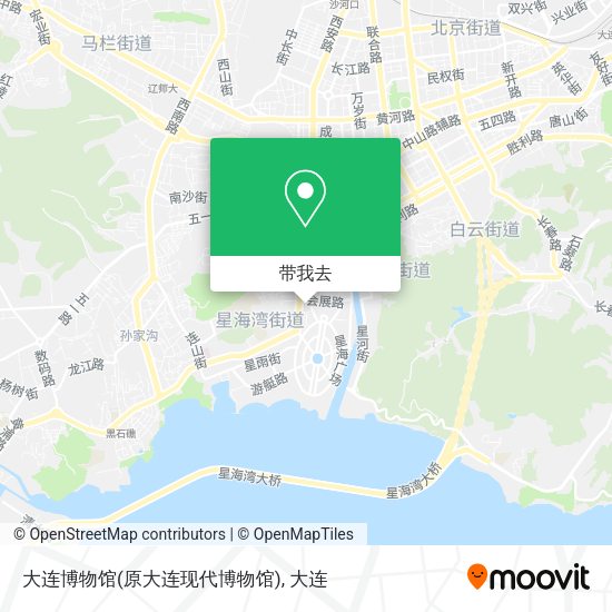 大连博物馆(原大连现代博物馆)地图