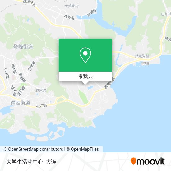大学生活动中心地图