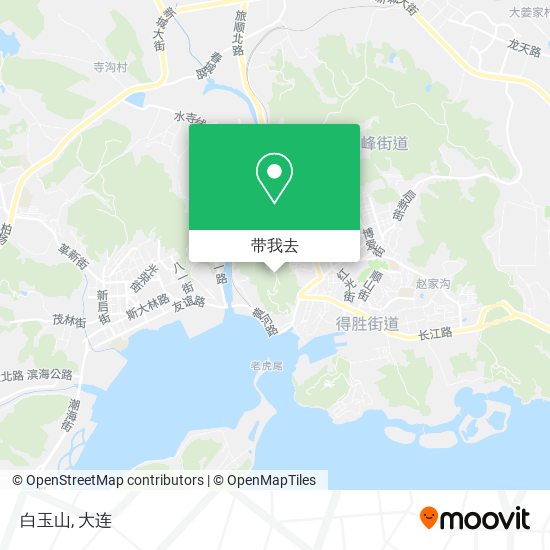白玉山地图