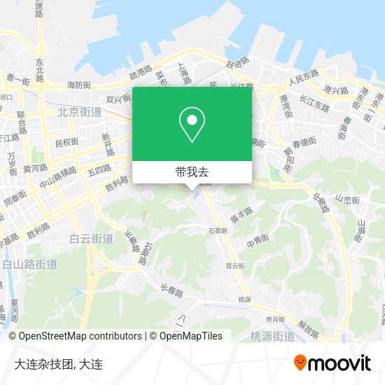大连杂技团地图