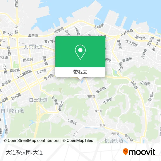 大连杂技团地图
