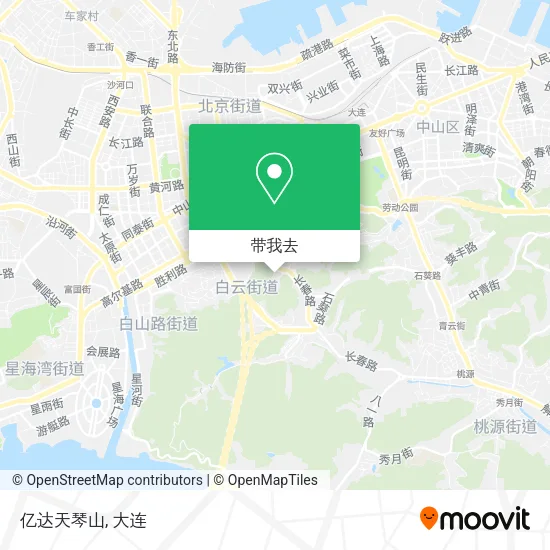 亿达天琴山地图