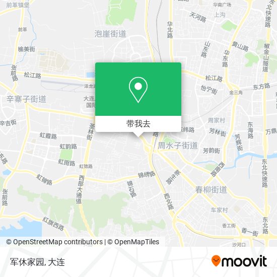 军休家园地图
