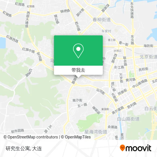 研究生公寓地图