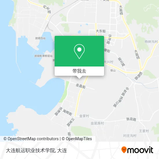 大连航运职业技术学院地图