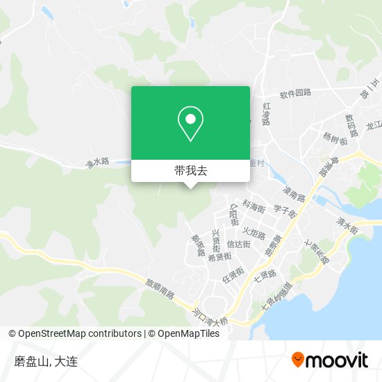磨盘山地图