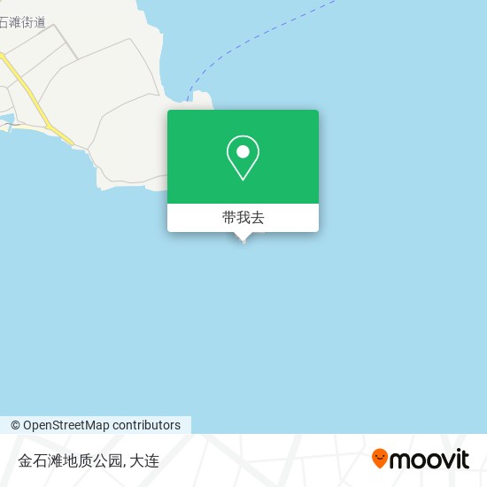 金石滩地质公园地图