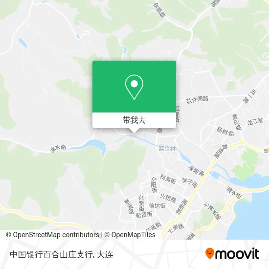 中国银行百合山庄支行地图