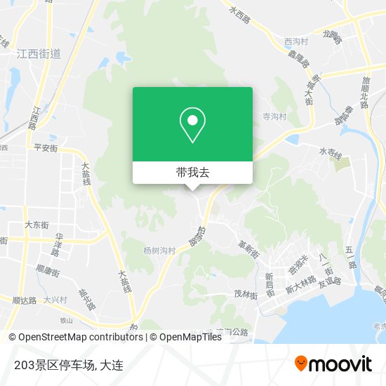 203景区停车场地图