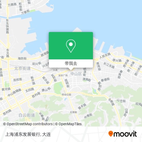 上海浦东发展银行地图