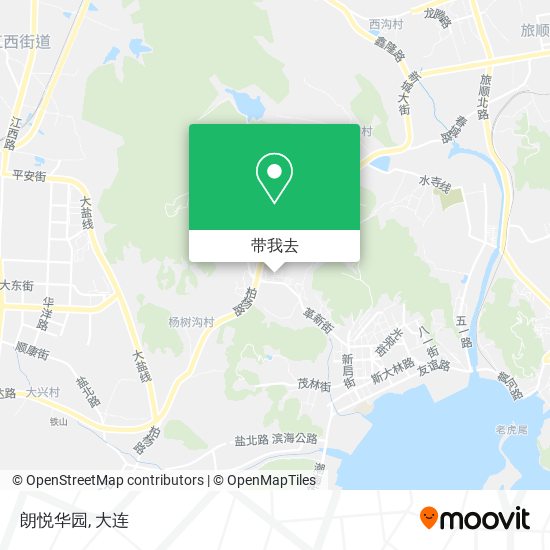 朗悦华园地图