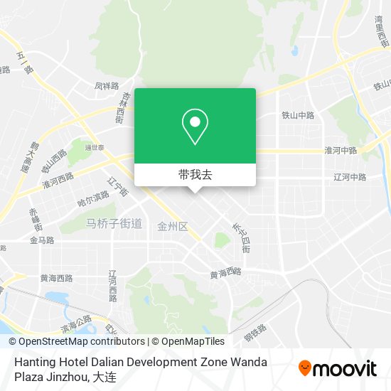 Hanting Hotel Dalian Development Zone Wanda Plaza Jinzhou地图