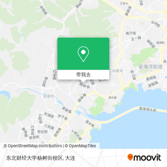 东北财经大学杨树街校区地图