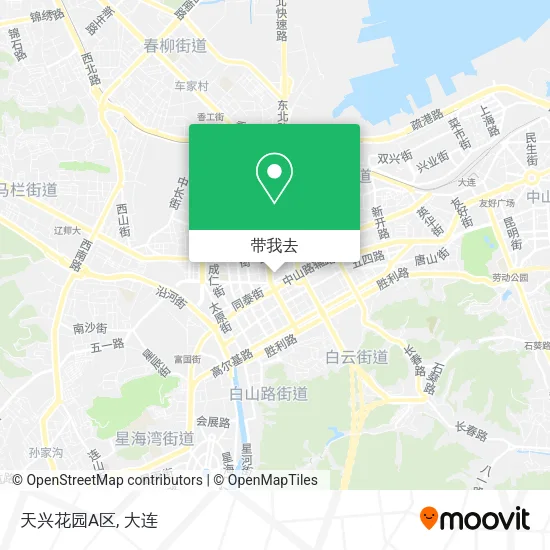 天兴花园A区地图