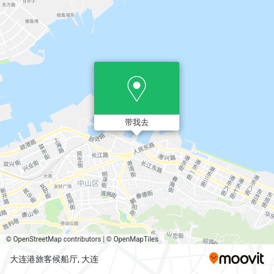 大连港旅客候船厅地图
