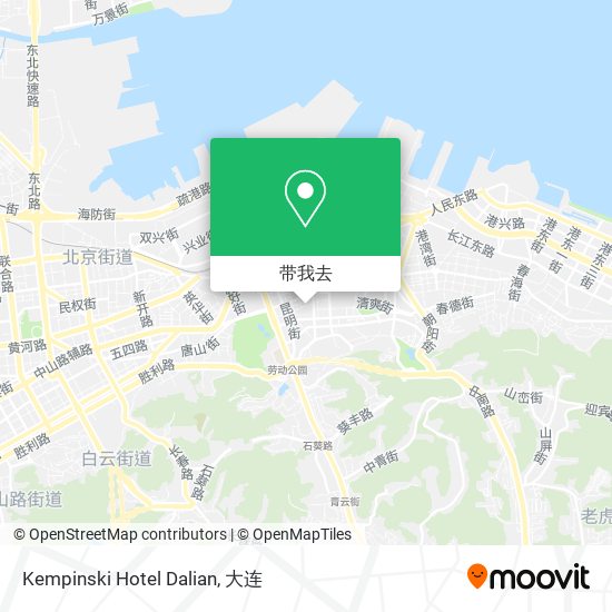 Kempinski Hotel Dalian地图