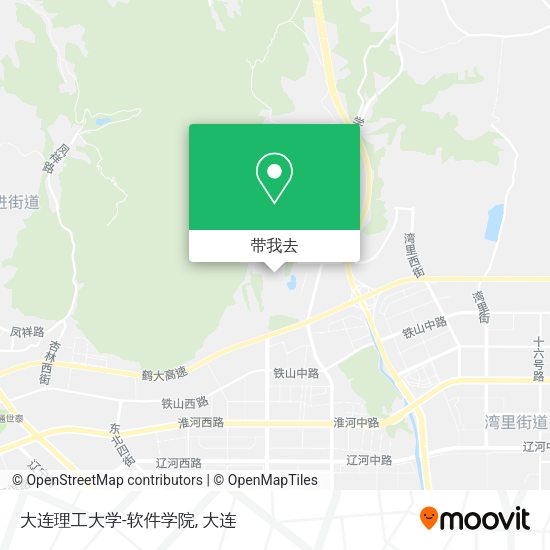 大连理工大学-软件学院地图