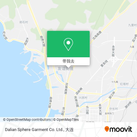 Dalian Sphere Garment Co. Ltd.地图