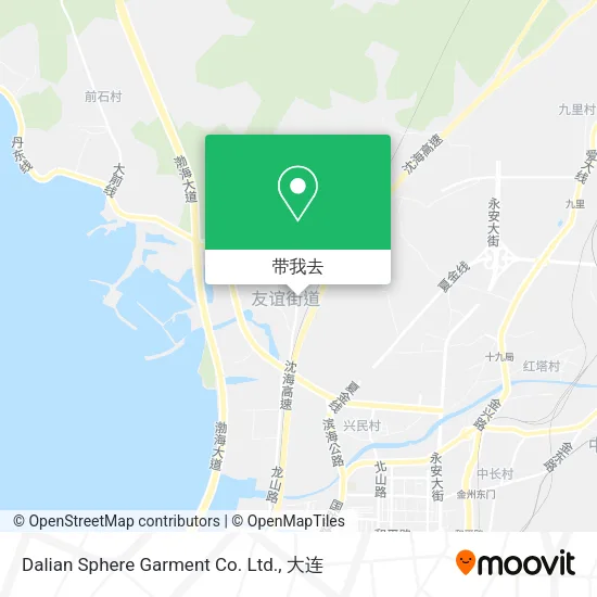 Dalian Sphere Garment Co. Ltd.地图